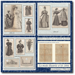 1894 N°35 Sewing patterns...