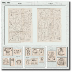 1863 N°13 Patrons A3 La...