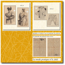 1895 N°8 Patrons A3 La mode...