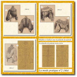 1904 N°2  Sewing patterns...