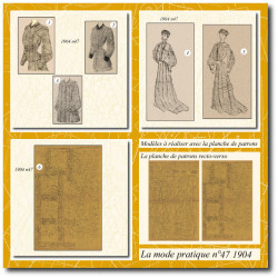 1904 N°47  Sewing patterns...