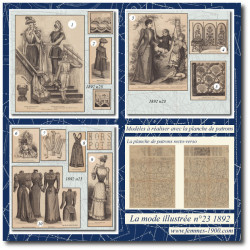 1892 N°23 Patrons A4 La...
