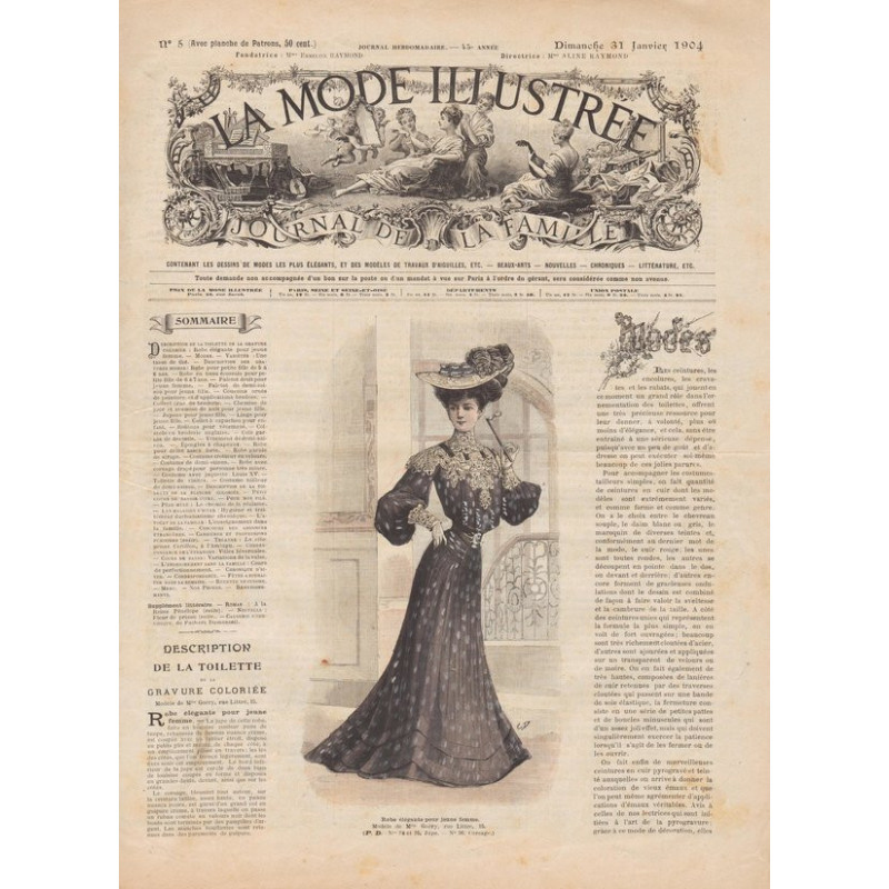 la mode illustrée 1904