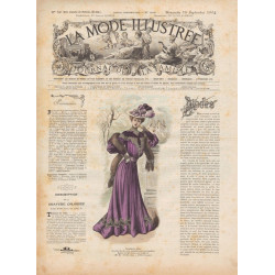 La mode illustrée 1904 N°38
