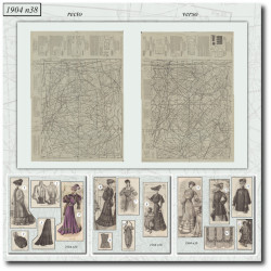 1904 N°38 Sewing patterns...