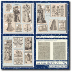 1904 N°25 Patrons A4 La...