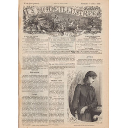 La mode illustrée 1890 N°40