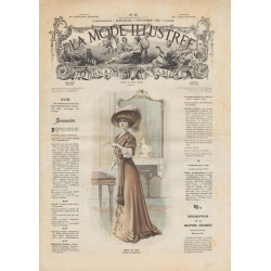 La mode illustrée 1908 N°45