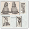 Costume de promenade et de voyage pour dames et jeunes filles
