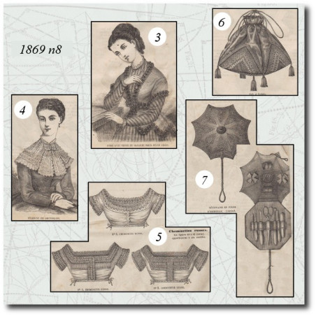 Pèlerine en mousseline