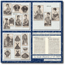 1869 N°10 Patrons A4 La...