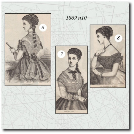 Corsage décolleté en tulle noir