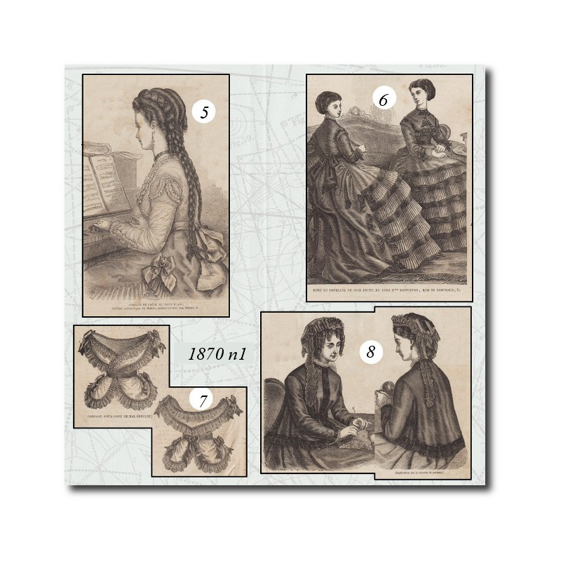 Robe en popeline se soie brune