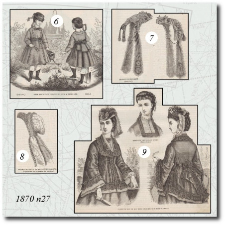 Bonnet en frivolité