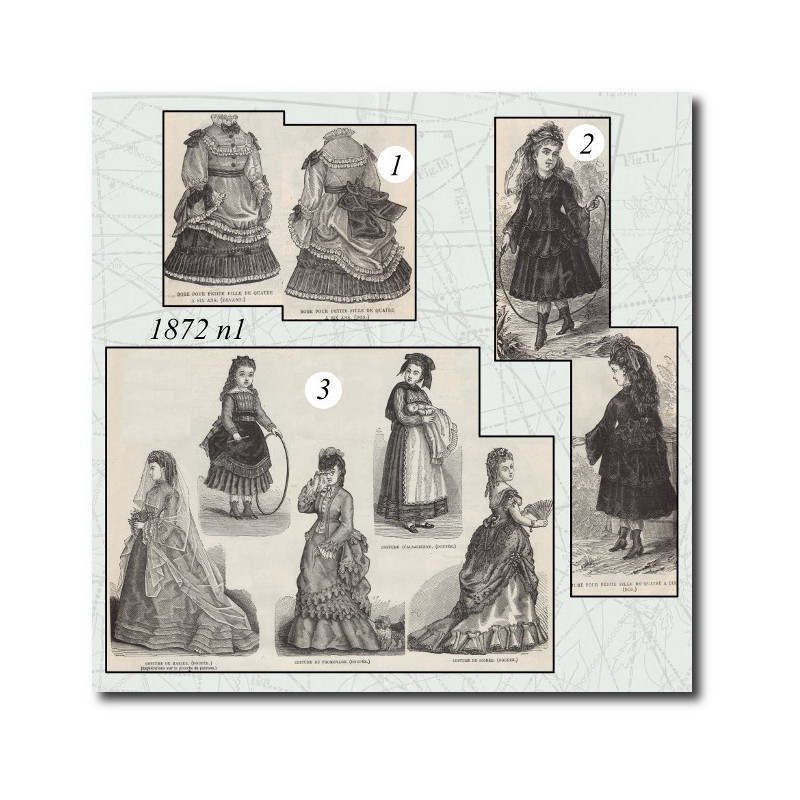 Costume et robes de poupée