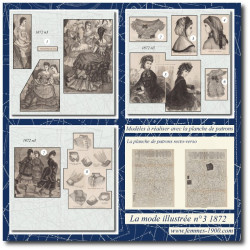 1872 N°3 Sewing patterns A4...