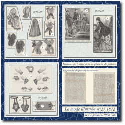 1872 N°27 Patrons A4 La...