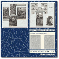 1874 N°18 Patrons A4 La...