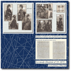 1875 N°25 Patrons A4 La...