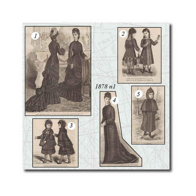 Jupon à queue boutonnée