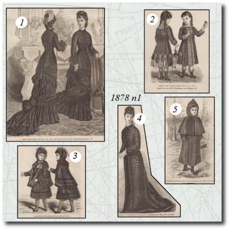 Jupon à queue boutonnée