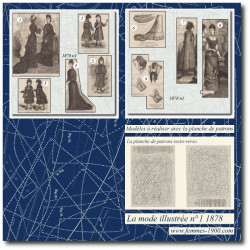 1878 N°1 Patrons A4 La mode...