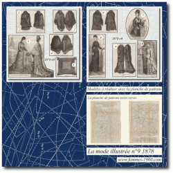 1878 N°9 Patrons A4 La mode...