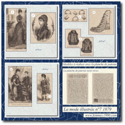 1879 N°7 Patrons A4 La mode...