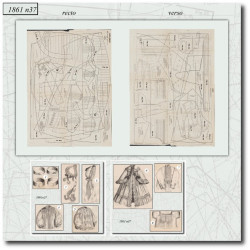 1861 N°37 Sewing patterns...