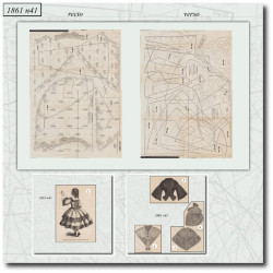 1861 N°41 Sewing patterns...