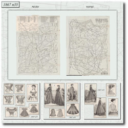 1867 N°35 Patrons  La mode...