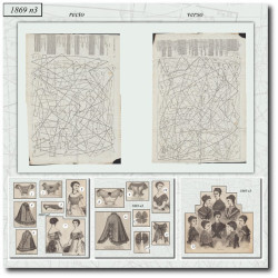 1869 N°3 Sewing patterns...