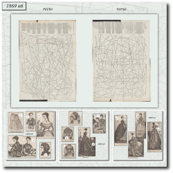 1869 N°6 Sewing patterns...