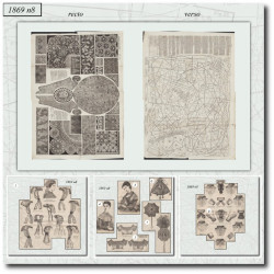 1869 N°8 Sewing patterns...