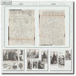 1869 N°29 Sewing patterns...