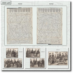 1869 N°40 Sewing patterns...