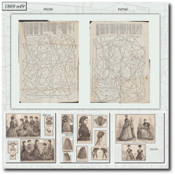 1869 N°49 Sewing patterns...