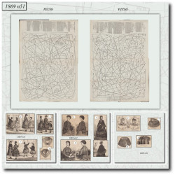 1869 N°51 Sewing patterns...