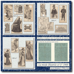 Robe de chambre en popeline de soie 1900