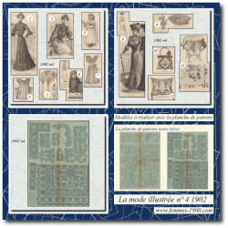 1902 N°4 Sewing patterns A4...