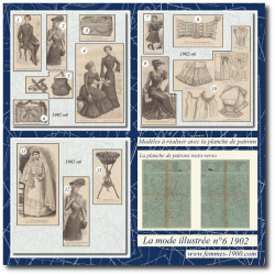 1902 N°6 Sewing patterns A4...