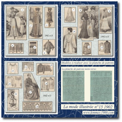 1902 N°15 Patrons A4 La...