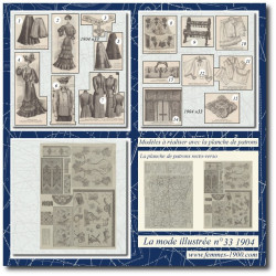 1904 N°33 Sewing patterns...