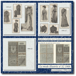 1908 N°32 Patrons A4 La...