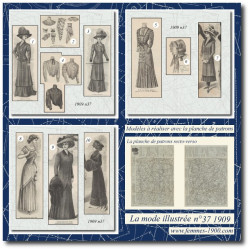 1909 N°37 Patrons A4 La...