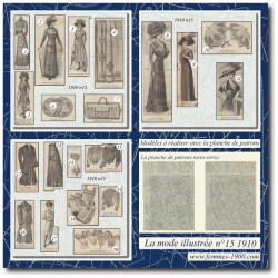 1910 N°15 Patrons A4 La...