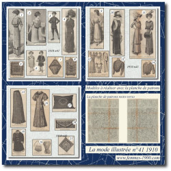 1910 N°41 Patrons A4 La...