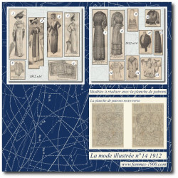 1912 N°14 Patrons A4 La...