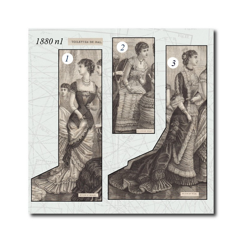 Toilettes de bal en faye et tulle