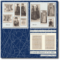 1884 N°10 Patrons A4 La...